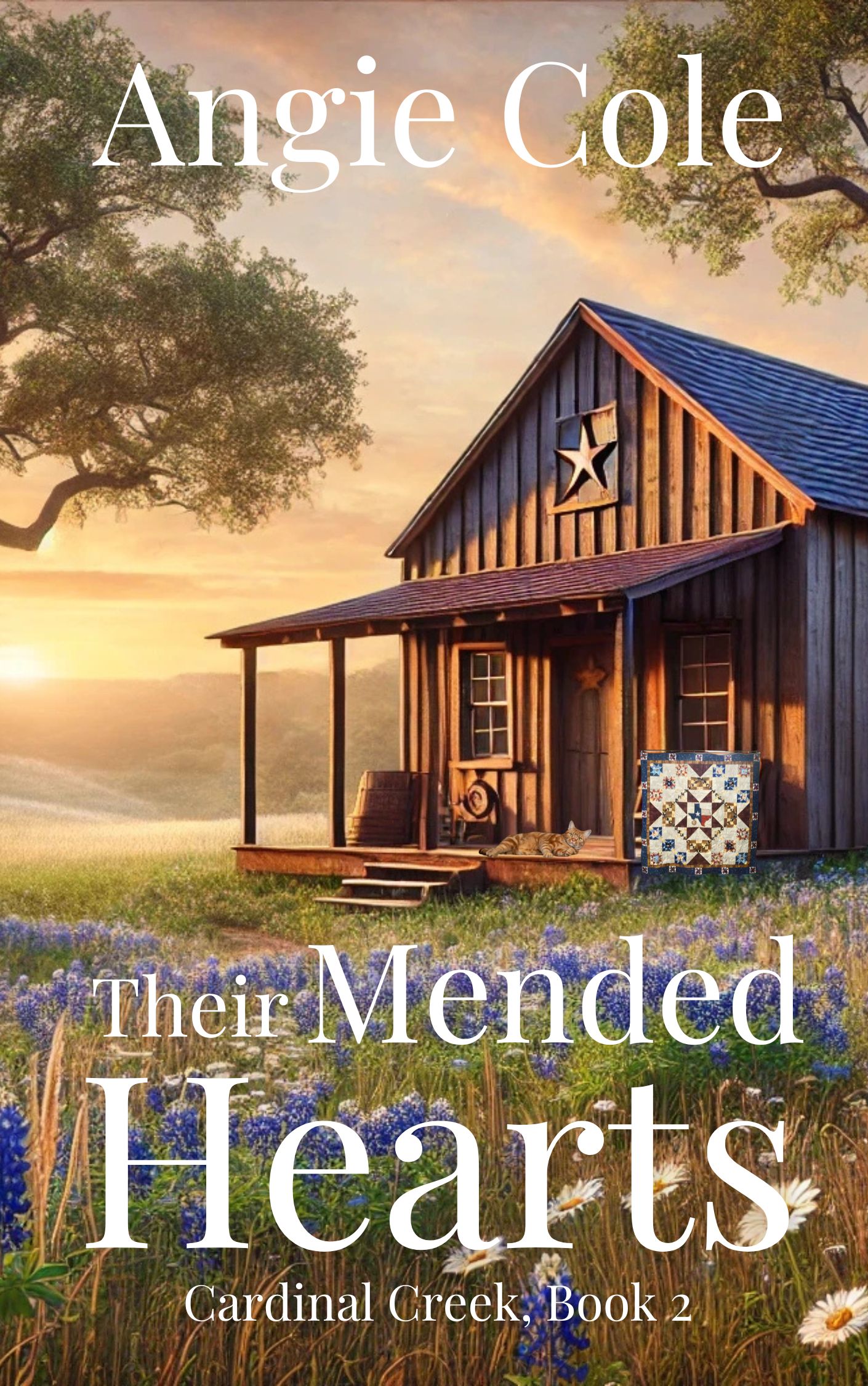 Their Mended Hearts: A Second-Chance Western Cowboy Romance (Cardinal Creek) Book 2
